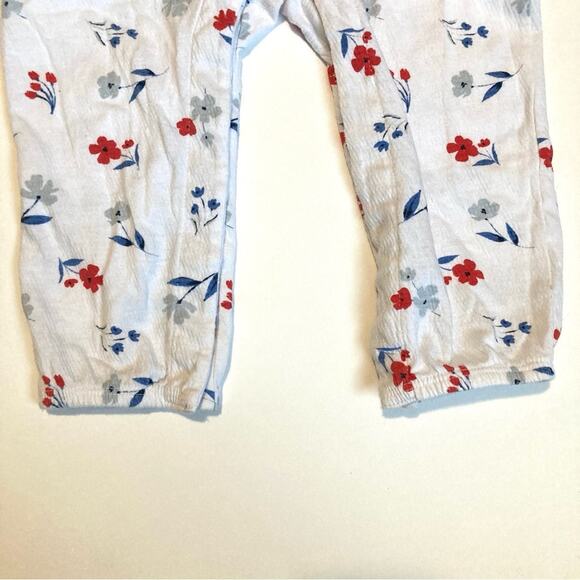 ❤️5/$25 SALE Carter’s Just One You Spring Floral Smocked One Piece Jumpsuit - Picture 5 of 8